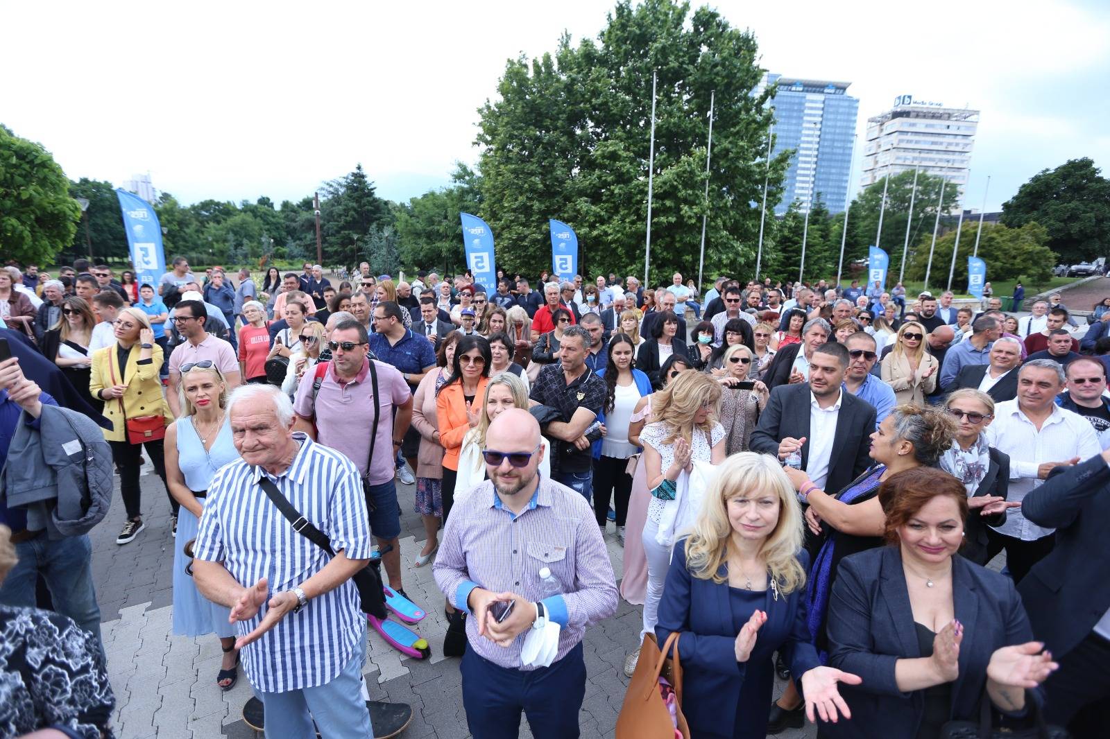 Откриването на кампанията на ГЕРБ-СДС в София